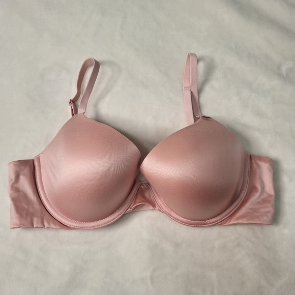 LaSenza Comfort Push Up Pink Satin Bra. 36B - Picture 7 of 10